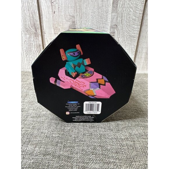 Paint & Play Alien Explorer Wooden Spaceship Craft Kit With Paints & Brushes - Picture 6 of 6